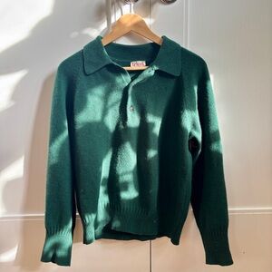 Tricot Paris Cashmere Polo sweater